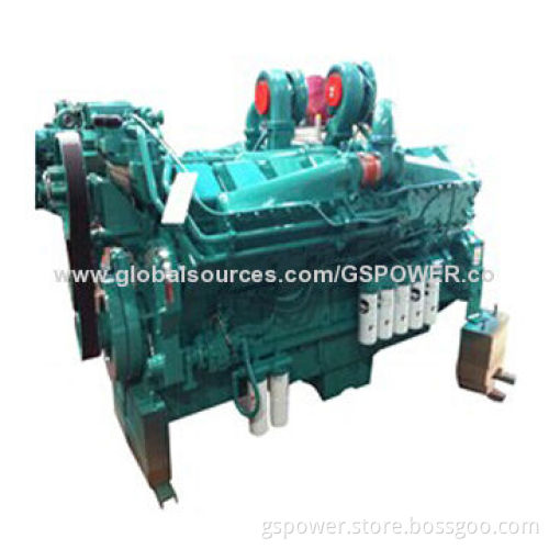 4-cycle vee 16-cylinder Turbocharged marine engine for Genset